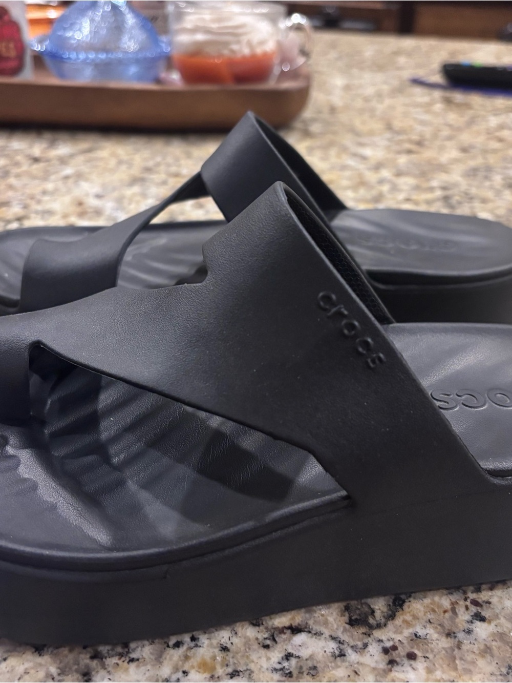 CROCS Women’s Black Slide Sandals
